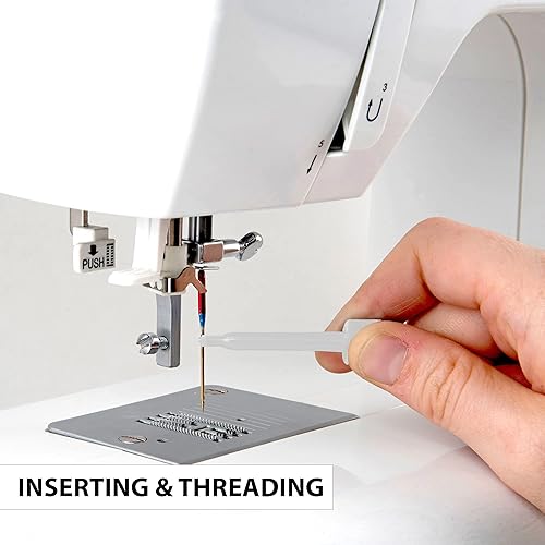 Miniatura 6 de SINGER 00798 - Insertador universal de agujas para máquina de coser color blanco