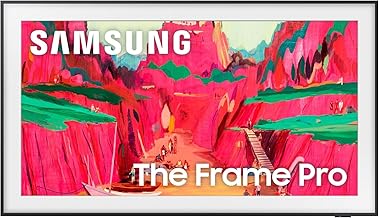 85-Inch Class The Frame Pro LS03FW 4K Neo QLED Mini LED Smart TV (2025 Model) + Includes Free 2 Year Warranty