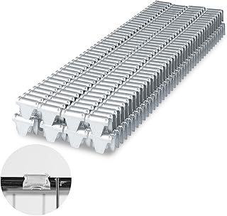 CL-72 Vertex Clips 3/4-Inch(18mm) Crown Hartco Clips 1120 PCS Galvanized M66 Clinch Clips for Clinching Tool, Clinching Clipper Gun, Spring Mattress (Galvanized, 1120 PCS/Box)