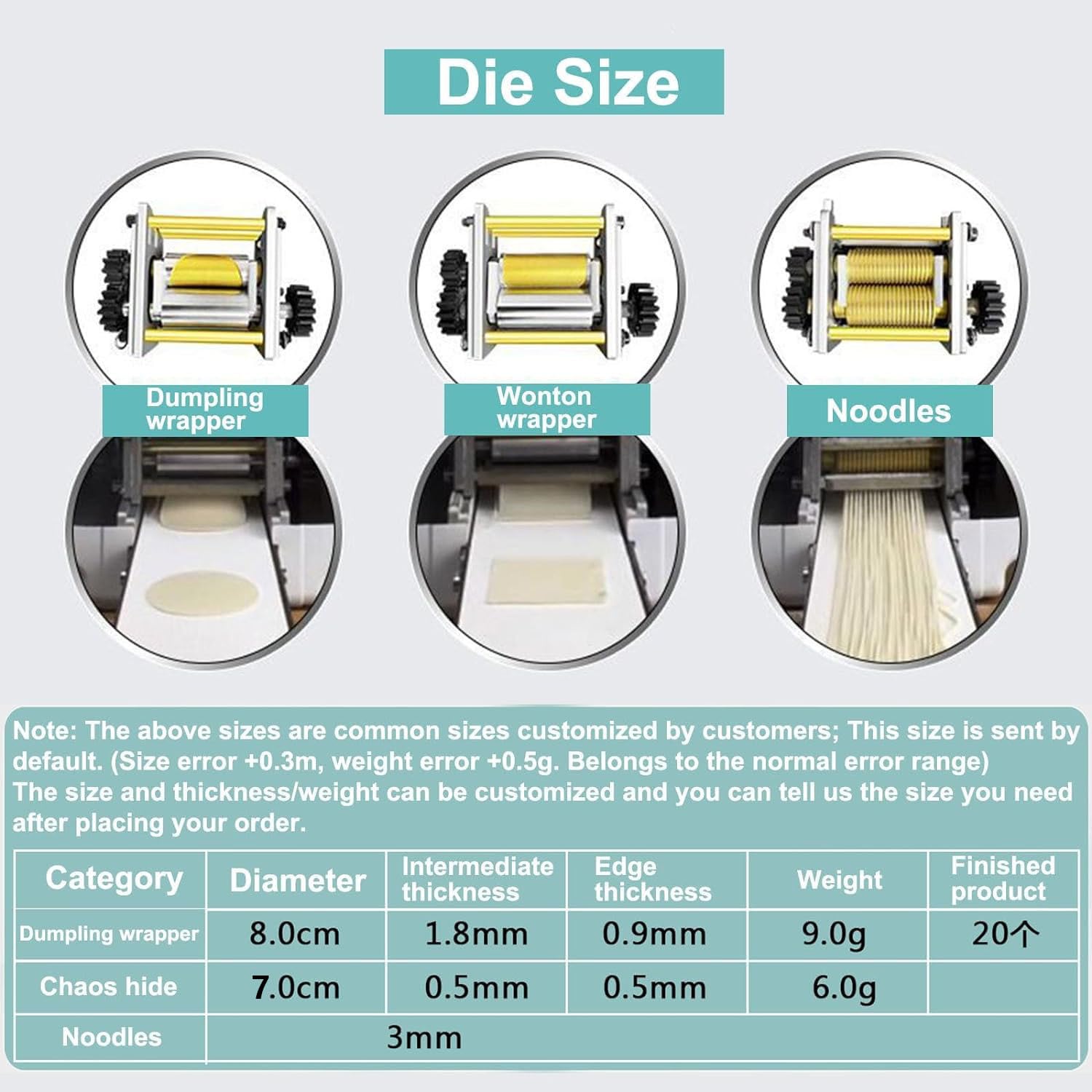 Presse automatique d'emballage de boulettes, presse de fabricant de boulettes, 50-60 pièces/min, pour un usage familial dans les restaurants,Dumplingmold