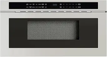 Zephyr 30 inch Built-In Drawer Microwave Oven - 1.2 cu ft, 1000W, Touch Controls, Sensor Cooking