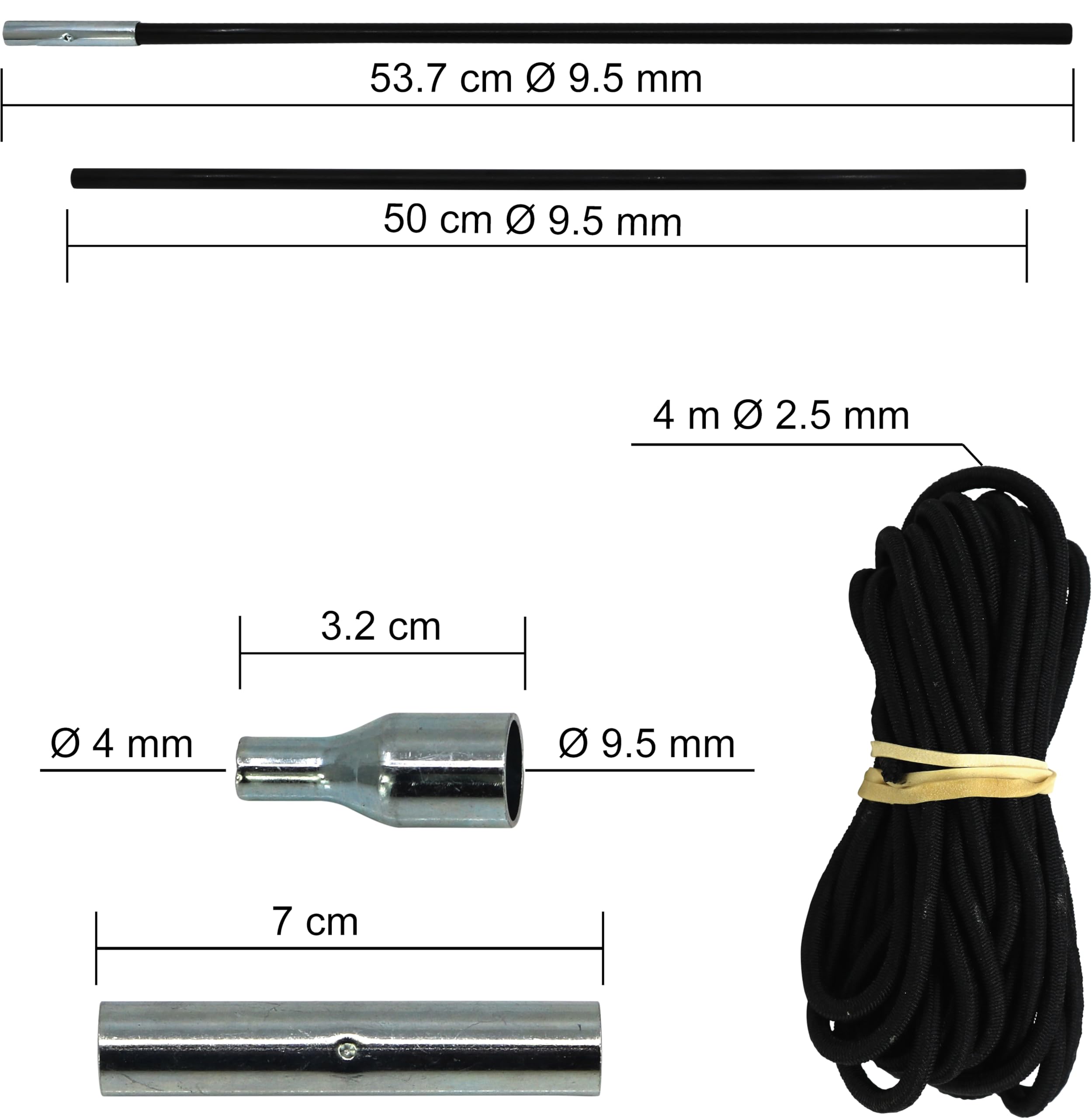C.A.O. - Kit réparation Arceau Fibre de Verre