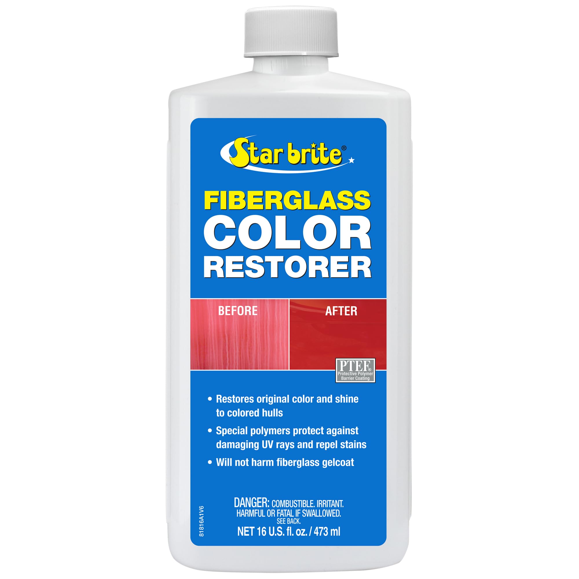 Fiberglass Color Restorer With PTEF - 16 oz