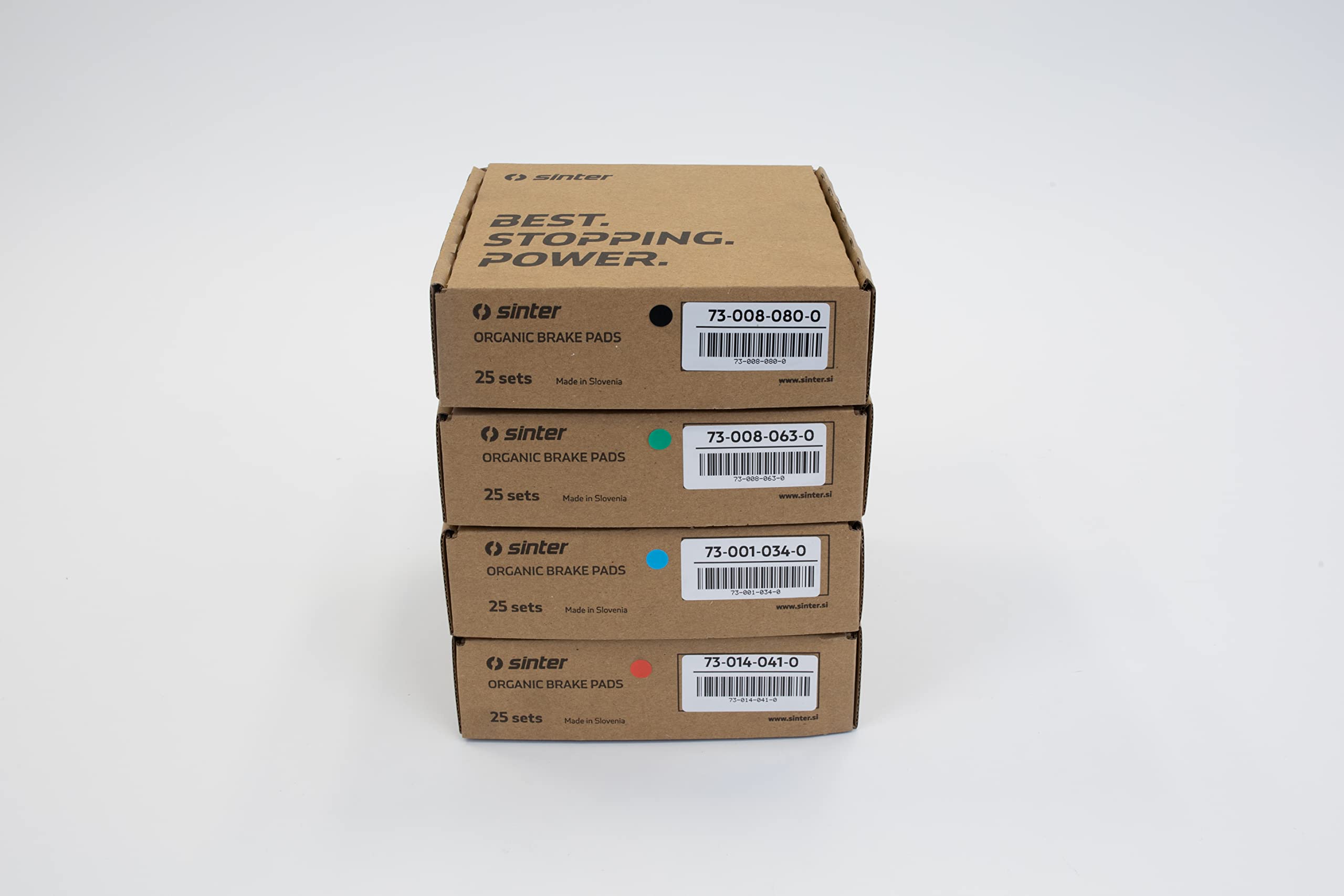 Sinter Disc Brake Pads - 018 Shimano K Red S514