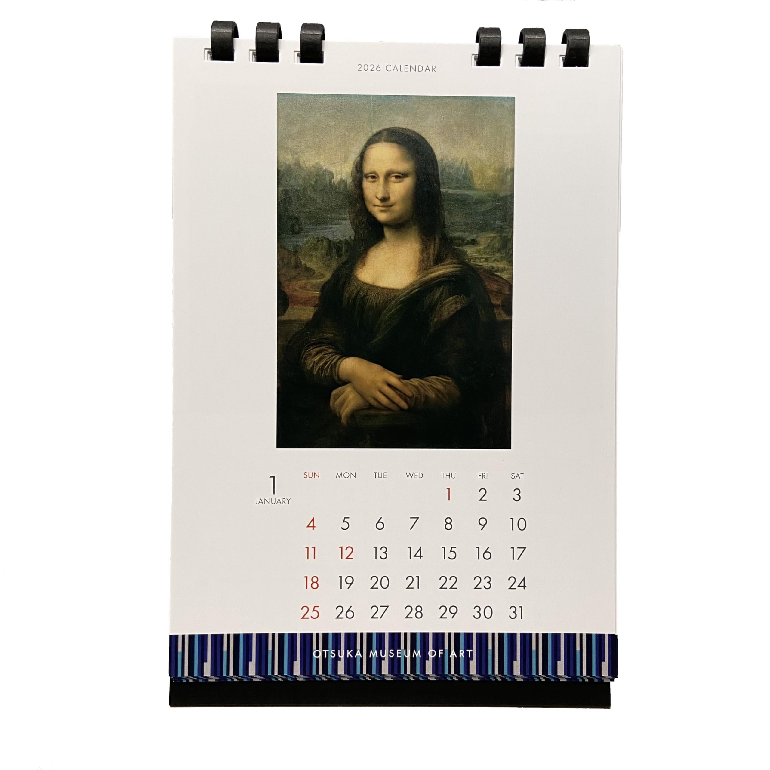 Amazon | 大塚国際美術館 オリジナル卓上カレンダー2026 2026年1月