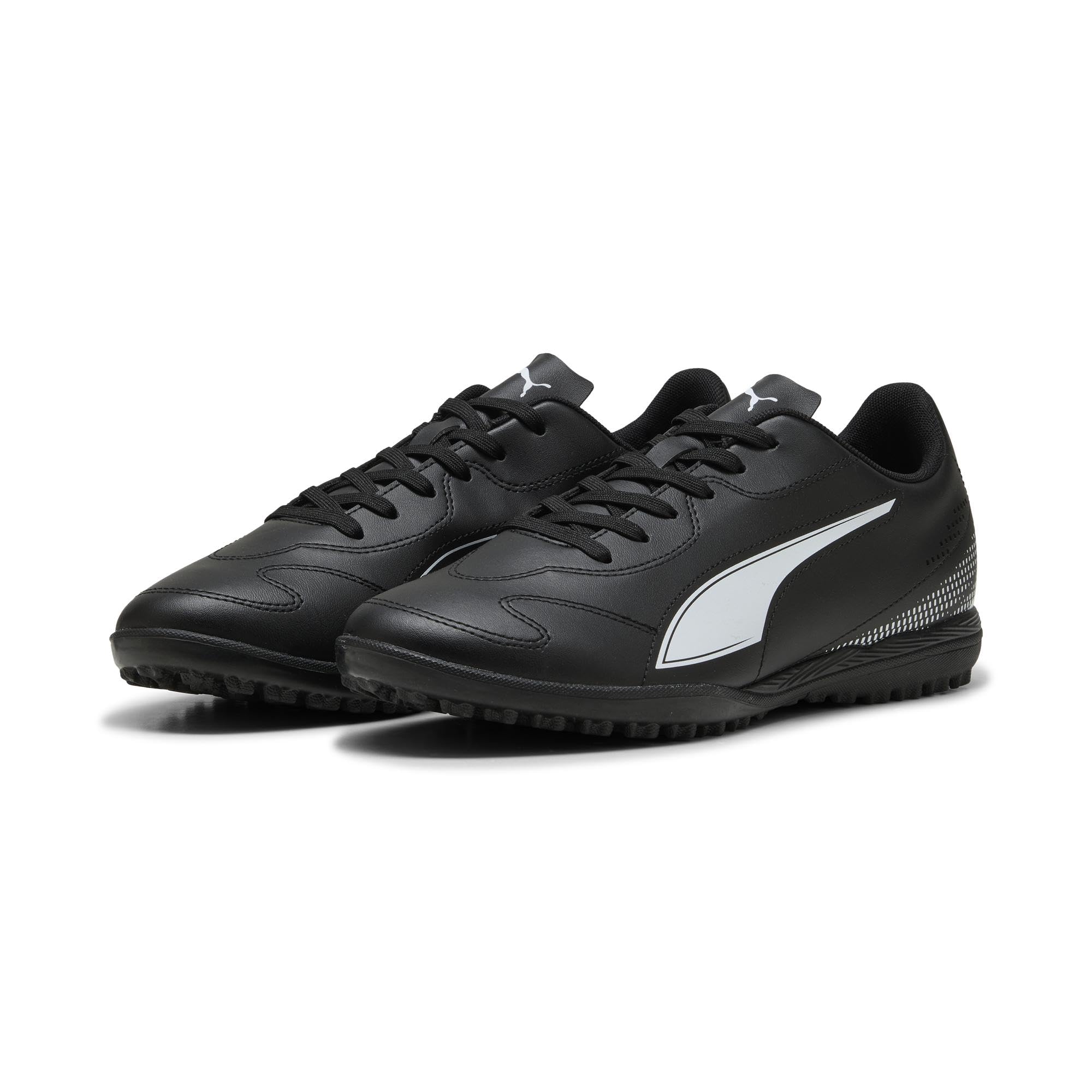 Puma Scarpe da Calcio Vitoria II TtSoccer Uomo, Nero (Puma Black), Bianco (Puma White), 44 EU