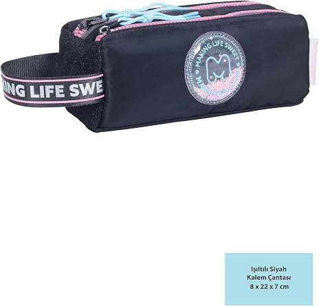 Marshmallow Pencil Case Stellar Black Kalem Kutusu