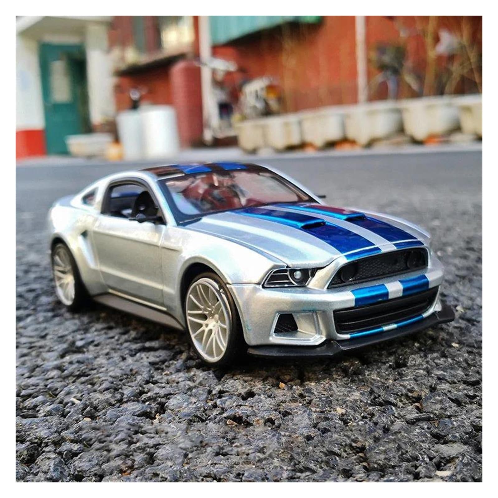 Btwodian Scale Model Car For Mustang GT 2014 Diecast Model Car