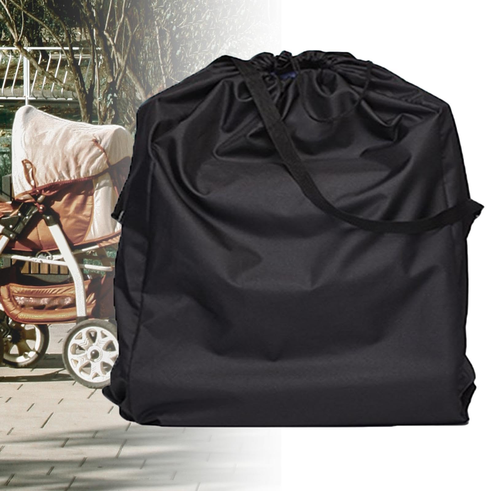Borsa Leggera per Passeggino, Protezione per Il Viaggio, come descritto, 67x50x30 cm