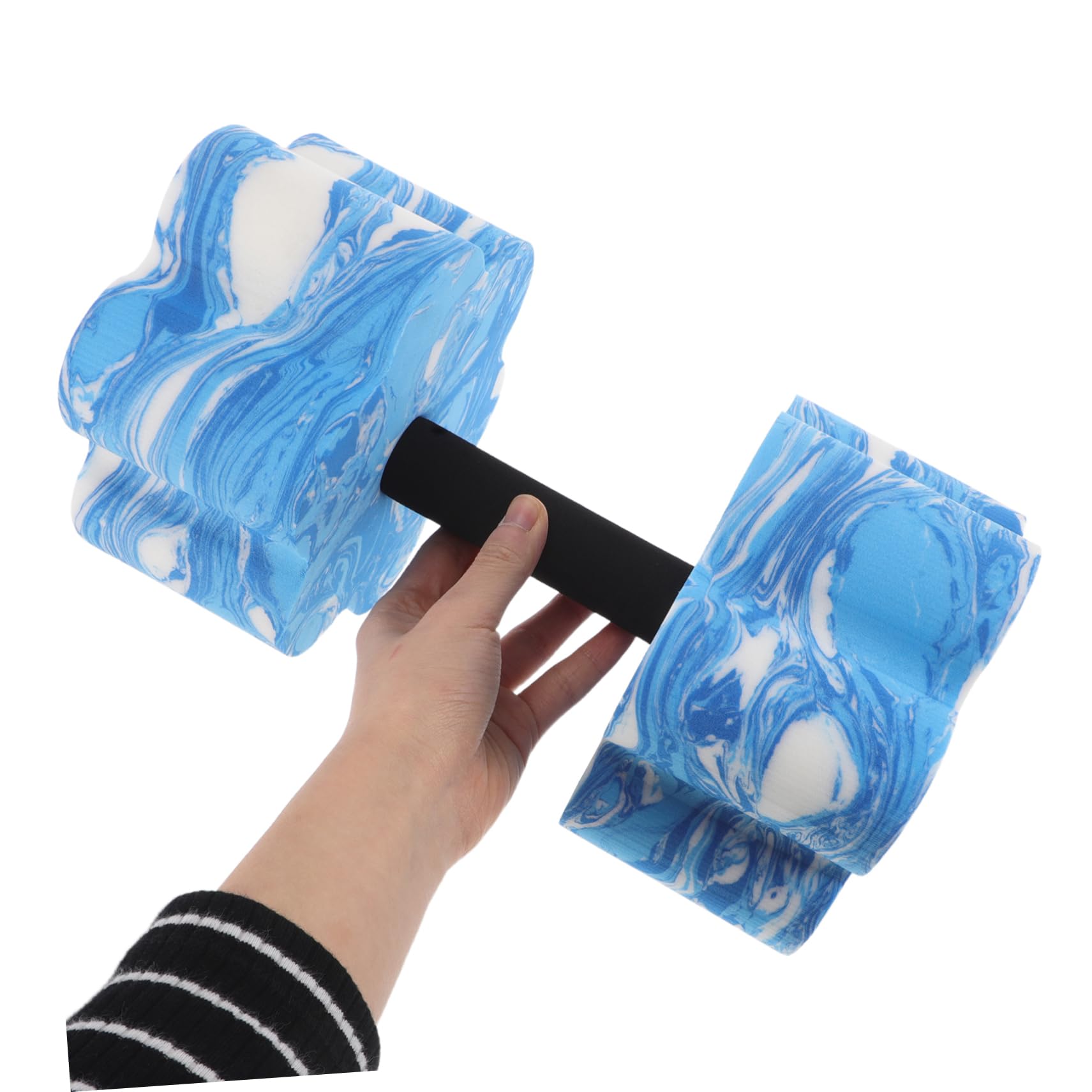 BESPORTBLE Manubri da Yoga manubri galleggianti Attrezzature per Il Fitness in Piscina manubri con Pesi d'Acqua Pesi per acquagym manubri per Allenamento in Acqua Pesi subacquei Eva Violet
