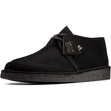 Clarks Mens Desert Trek Black Suede 11.5 Medium