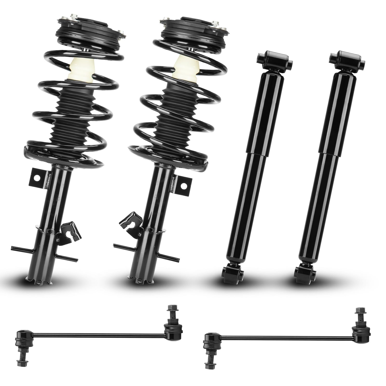 Amazon.com: Front & Rear Struts Complete Assembly Shock
