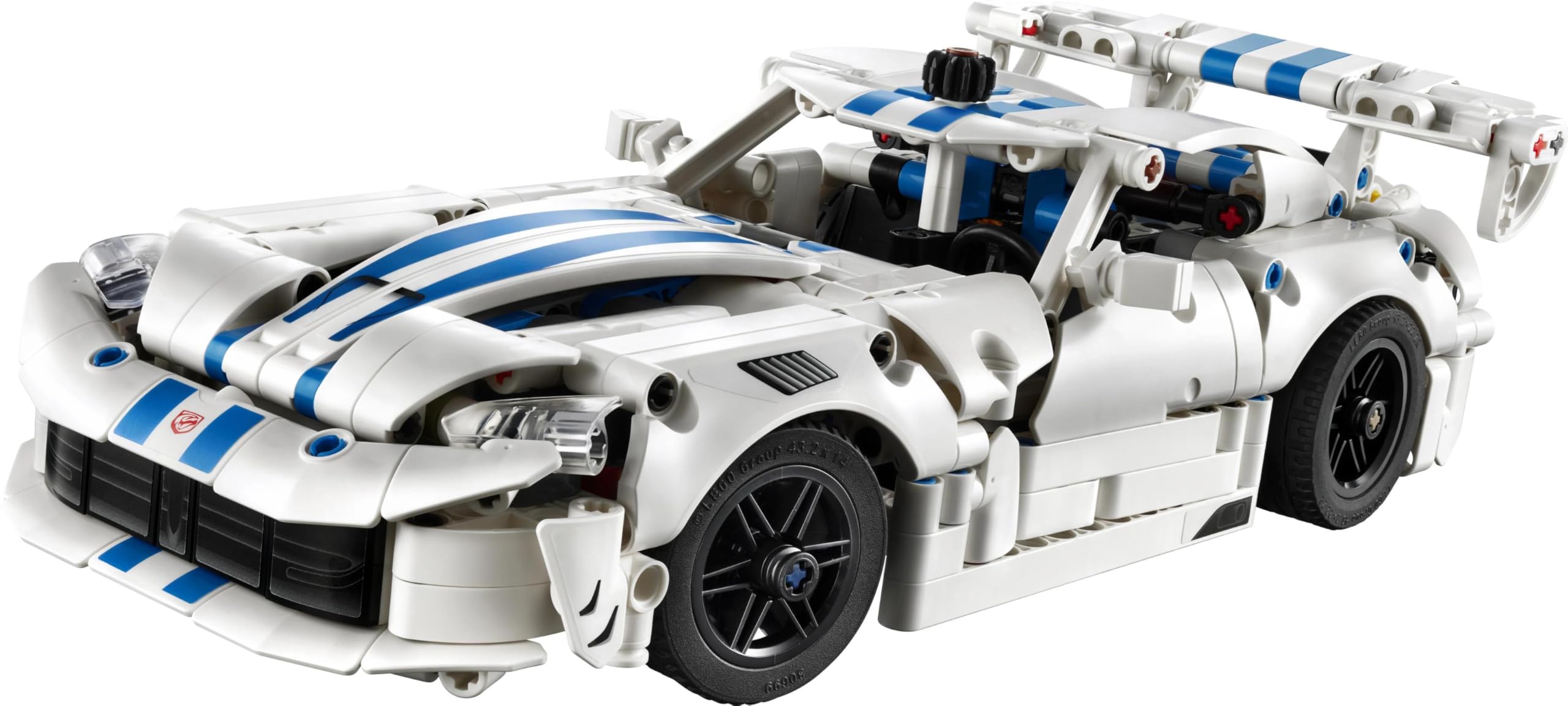 LEGO Technic Auto Sportiva Dodge Viper GTS-R - Modello di Macchina Giocattolo con Motore V10, Sterzo e Differenziale - Regalo per Gamer, Bambini e Fan degli Sport Motoristici da 10 Anni in su - 42234