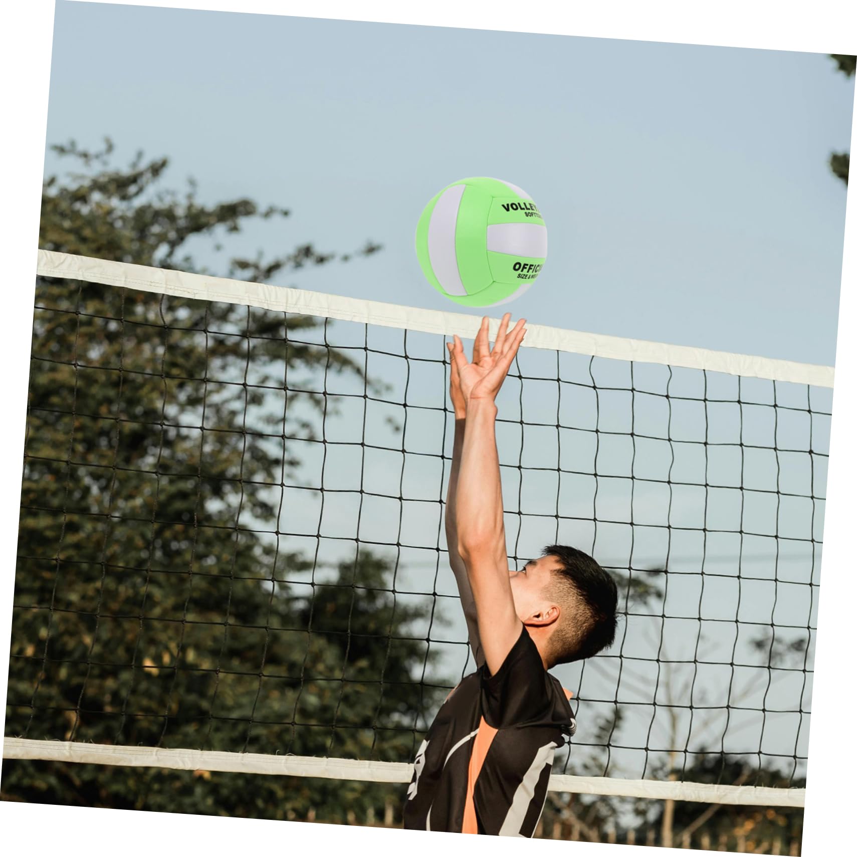 KICHOUSE Soft Indoor Volleyball High Control Training Ball for Indoor Competitions Practice Durable Construction for Optimal Performance for Students Beginners