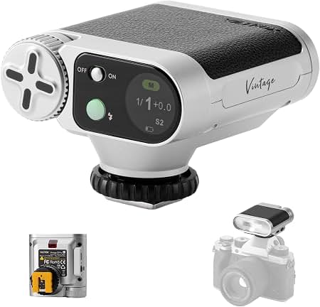 Amazon.com: Godox Lux Junior Retro Camera Flash Compatible Cameras