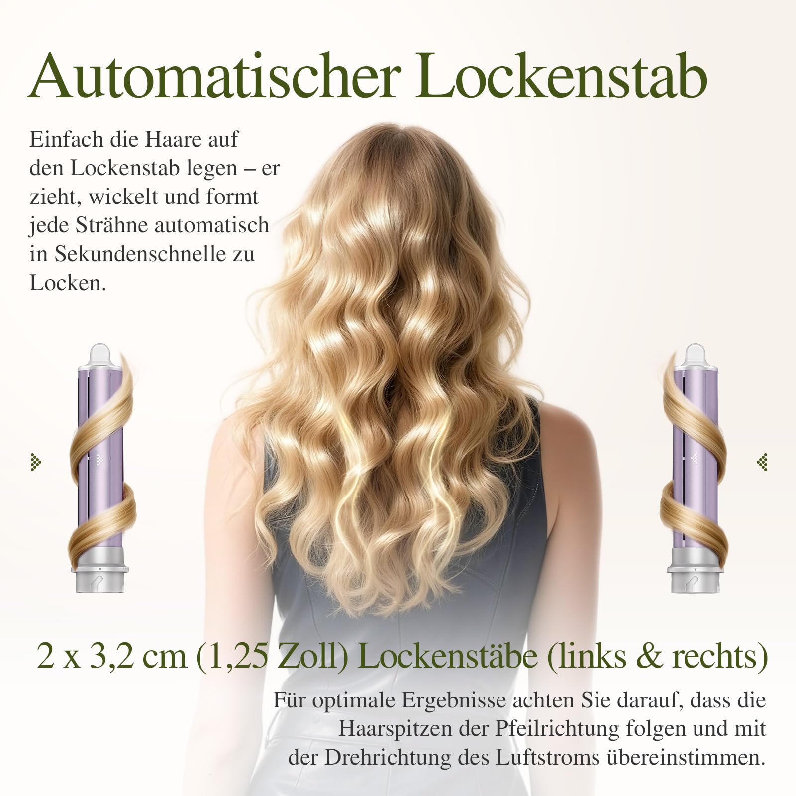5 in 1 Airstyler Hairstyler Set 110.000 U/min 1500W Ionen Haartrockner Föhn mit Reisetasche