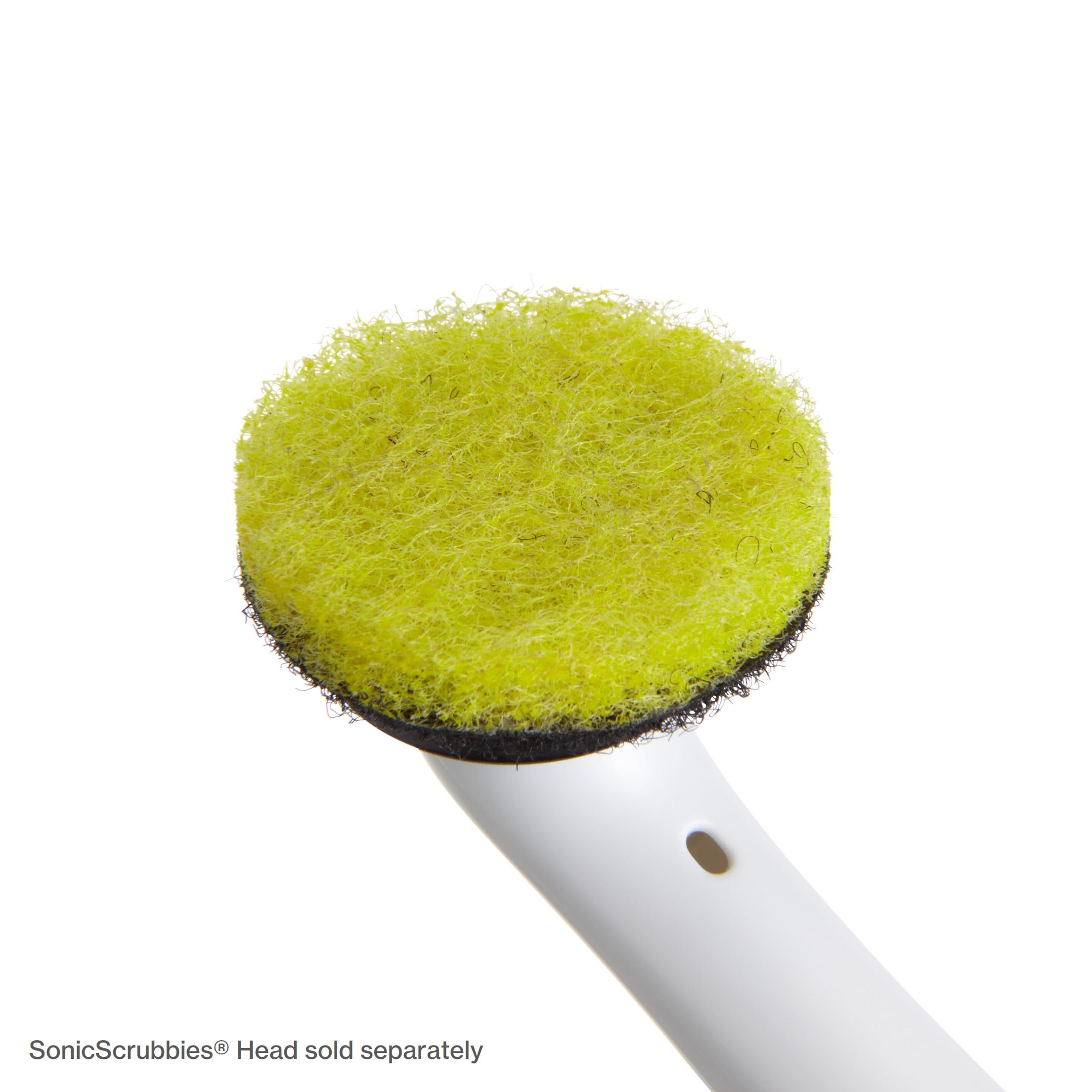 SonicScrubber Scouring Pads - Replacement Electric Scrubbing Brush Scouring Pads (Non-Scratch x 12) - Image 3