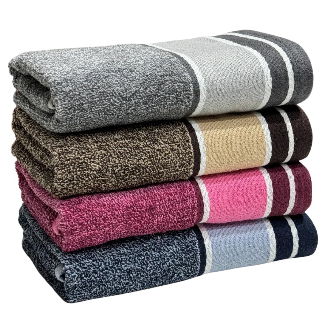 STAMIO Cotton 460 GSM Hand Towel Set of 4 for Men, Women, Home Use, Wash Basin | Denim Look, Soft, Absorbent, Quick Dry, Small Size 14 X 21 Inch | Multicolor (B0D66T161H) Amazon Price History, Amazon Price Tracker