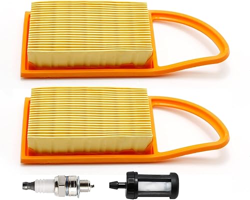 laffoonparts - Paquete de 2 filtros de aire de repuesto para sopladores de mochila Stihl BR600 BR550 BR500 BR700, repuesto para sopladores de