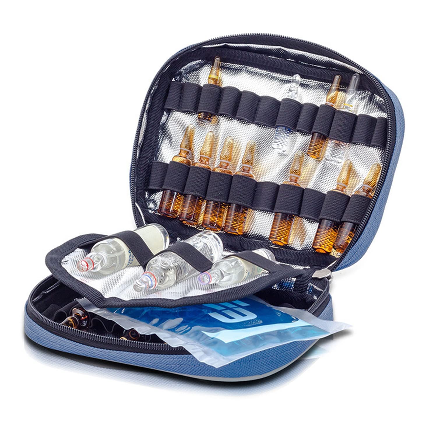 Kit di Pronto Soccorso di Grande capacità, Vuoto, Borsa per Forniture mediche per situazioni di Emergenza e Sopravvivenza, Ideale per Auto, Camion, Campeggio, Escursionismo, Viaggi, Sport