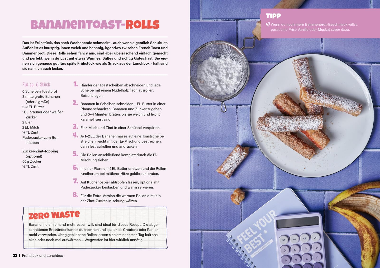 Back to School – Das Kochbuch für Teenies: Schnell, easy, lecker – Rezepte für Frühstück, Lunchbox und Partys | Nachhaltige und alltagstaugliche ... zum Schulstart (Kochbücher für Teenies)
