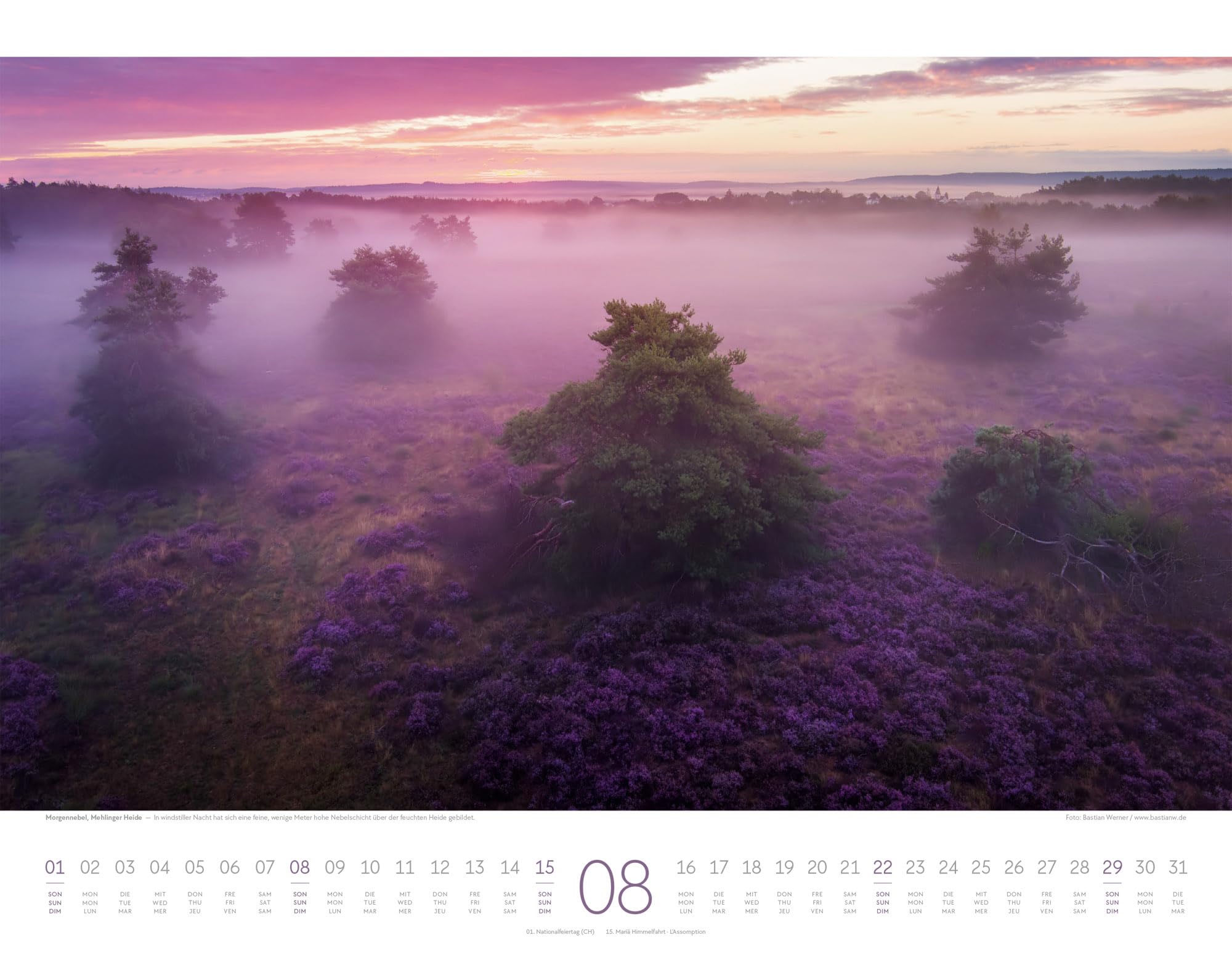 Naturkräfte Kalender 2027 | Wetterphänomene und Naturgewalten: Spektakuläre Wetterfotografie im großen Querformat (54x42 cm) | Wetterkalender