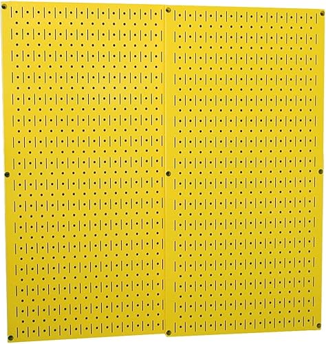 Miniatura 23 de Wall Control 30-P-3232B Paquete de tableros perforados de metal negro – (2) tableros perforados negros de 32 pulgadas de alto x 16 pulgadas de ancho