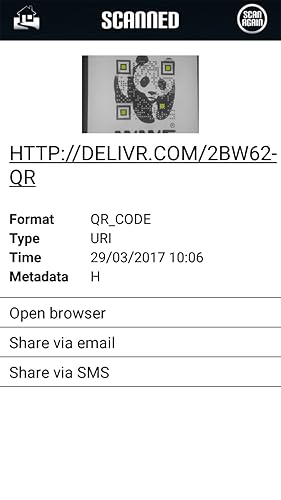 Decodificação código de barras QR