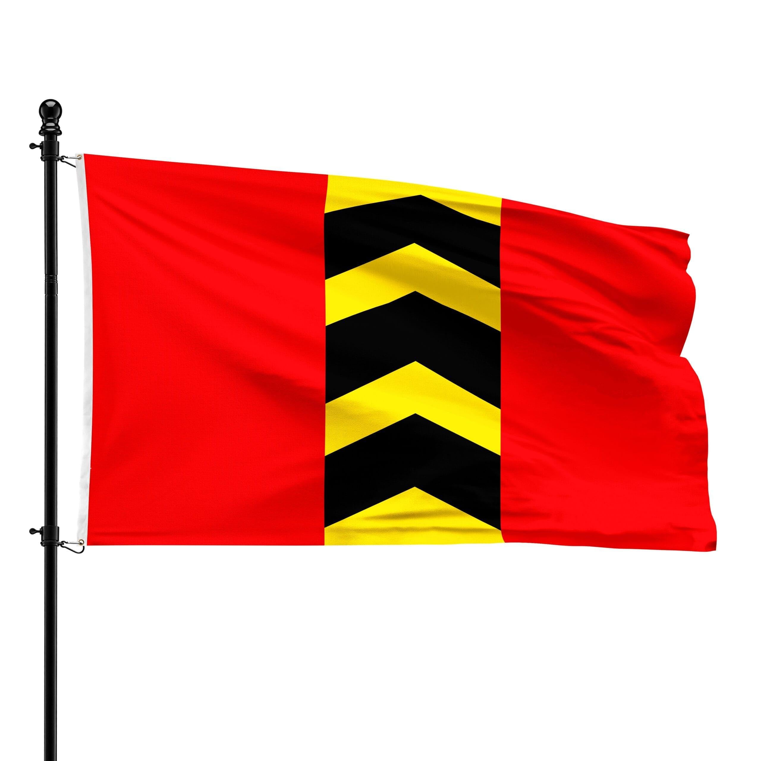 Drapeau de la municipalité de Fléron 90x150 cm pour mât et célébrations