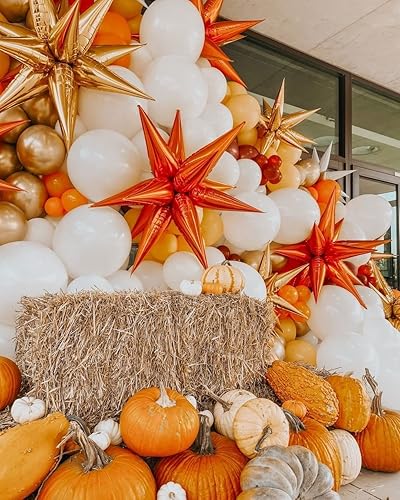 Miniatura 7 de CYMYLAR 3 globos de aluminio con forma de estrella de explosión 3D de 26 pulgadas, globos de papel de aluminio negro con forma de explosión para