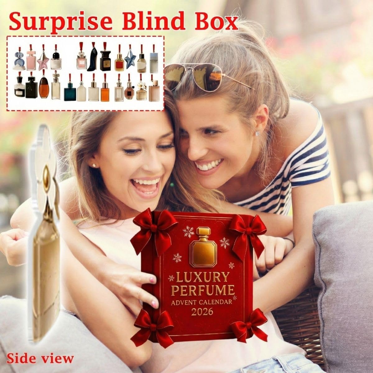 Luxury Perfume Advent Calendar 2026, 24 Days Perfume Display Gift