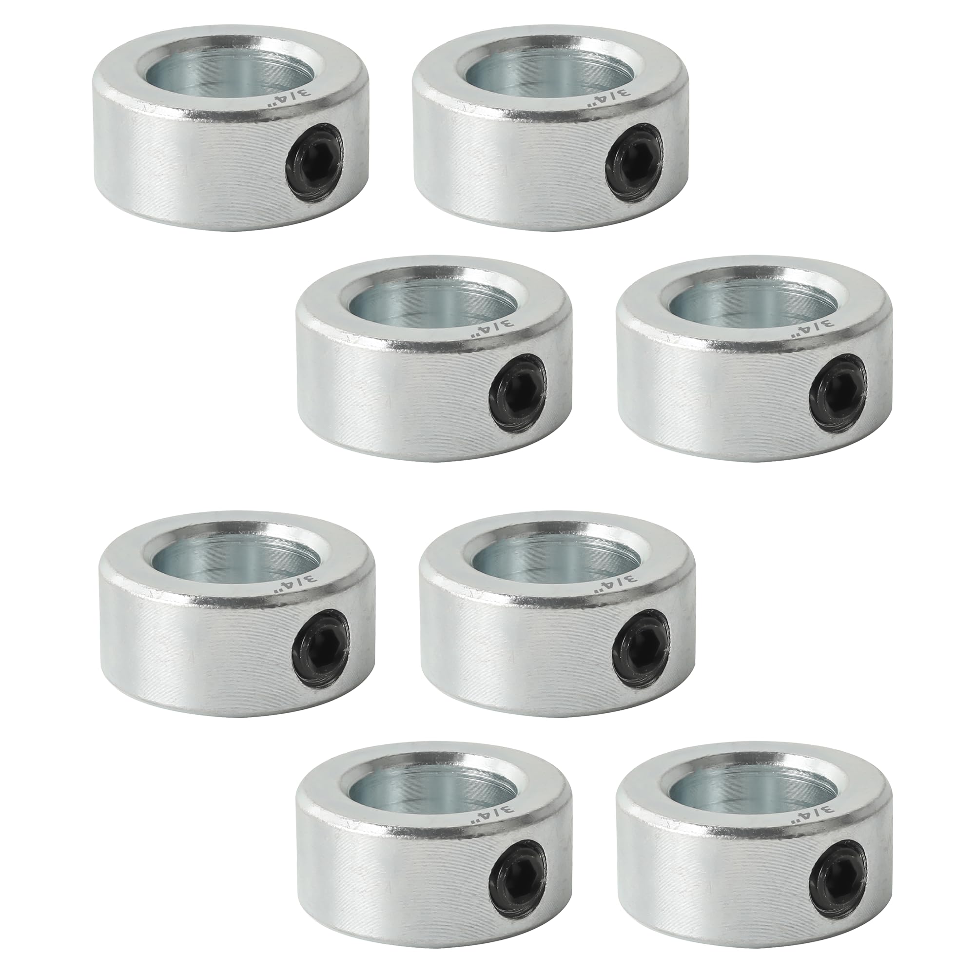 TonGass Shaft Collars - 4 Pack, Set Screws -10