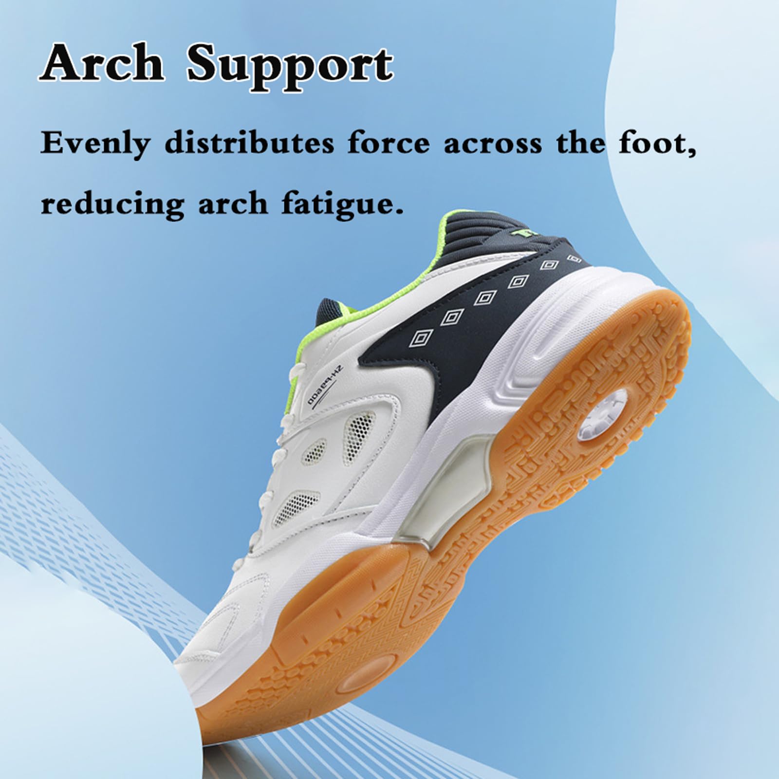 Zapatos De Bádminton,Zapatillas De Tenis,Zapatillas De Tenis De Mesa,Zapatos de Squash,transpirabilidad,Antideslizantes,para Caminar,Trotar en el Gimnasio,Fitness y Deportes.