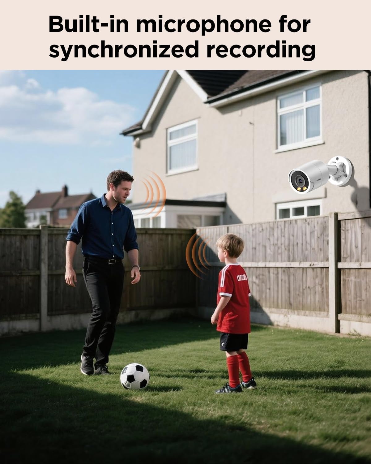 32 Channel Security Camera System for Business, 4K 32CH PoE NVR 8TB HDD, 20x 5MP Wired IP PoE Cameras Outdoor, Smart Color Night Vision, AI Human Vehicle Detection, Built-in Mic, PB38F2032-5M - Image 6