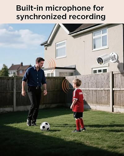 Miniatura 6 de Sistema de cámara de seguridad de 16 canales PANOOB 4K para uso comercial, NVR PoE 4K 16CH HDD 4TB, 16x cámaras IP al aire libre con cable 8MP,