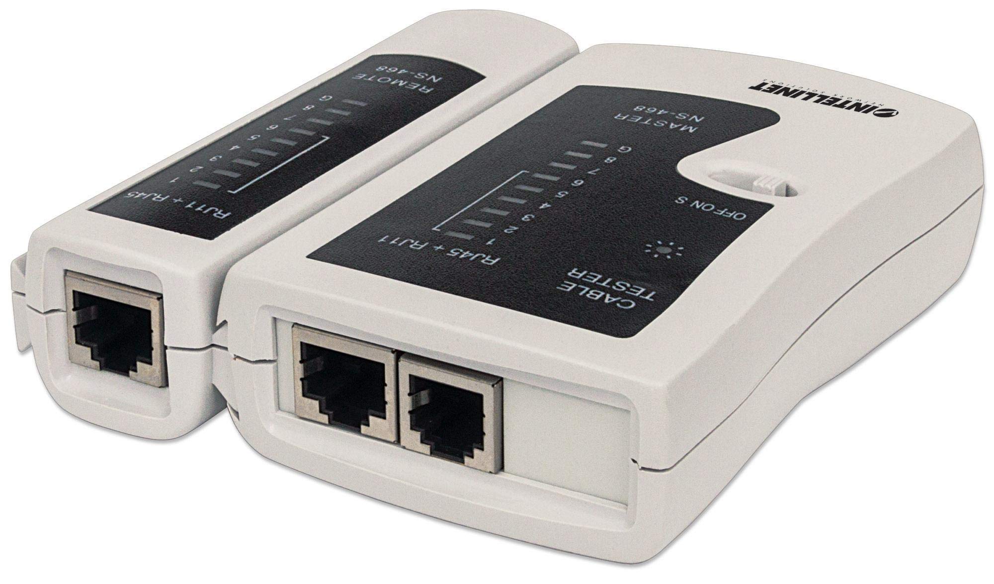 Intellinet Tester Professionale RJ45 e BNC