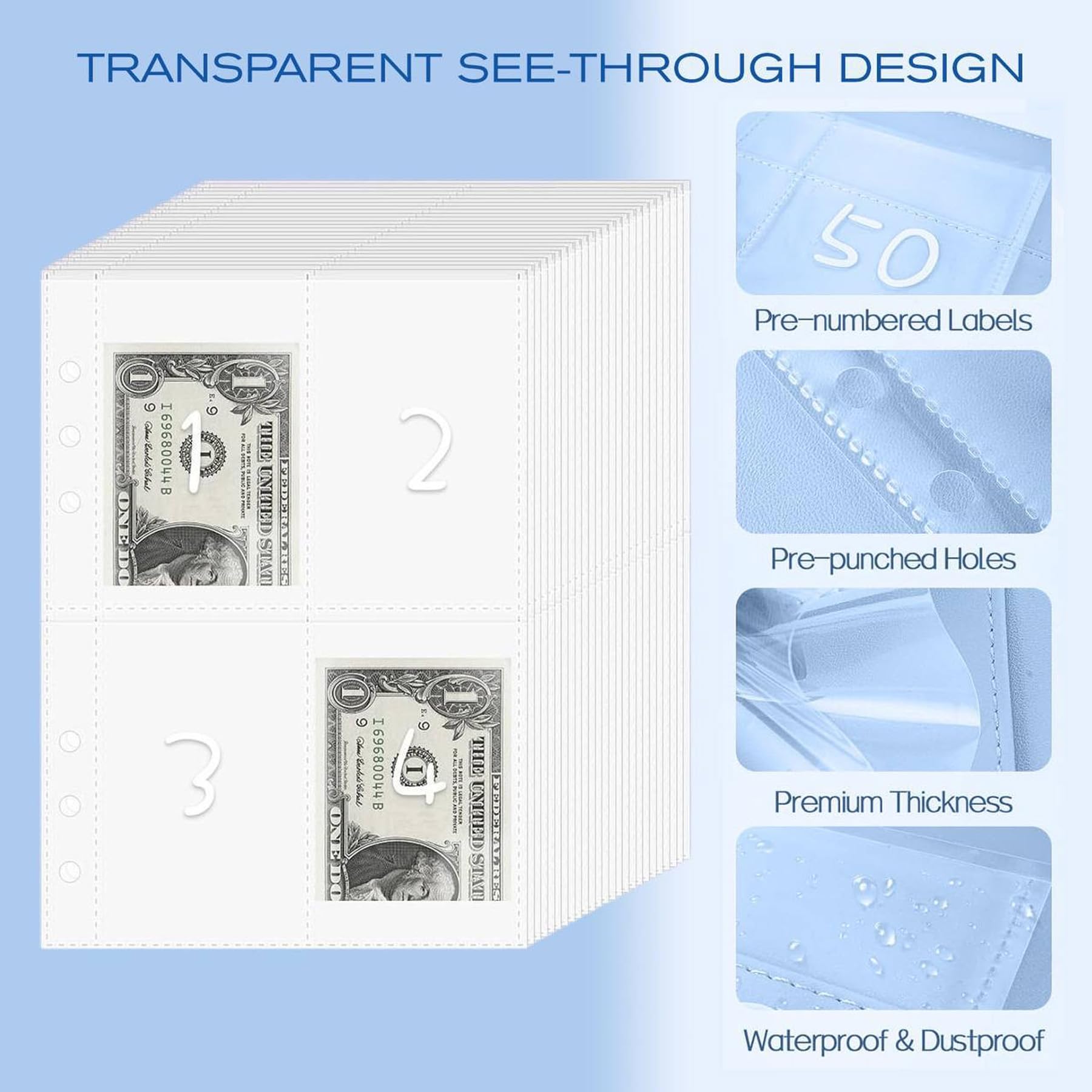 Amazon.com : 100 Envelopes Money Saving Challenge Book with