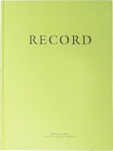 Miniatura 2 de Tacticai Libro de registro militar verde, 8" x 10.5" - 192 páginas, libro de registro para mantenimiento de registros, cadena de suministro,