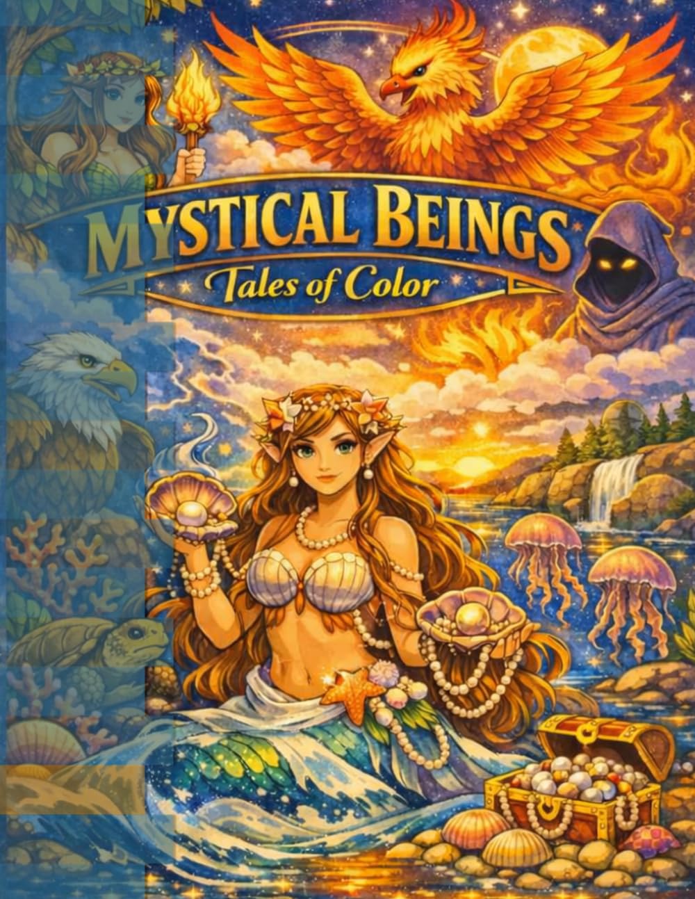 Mystical Beings: Tales of Color: Where Imagination Awakens Through Color