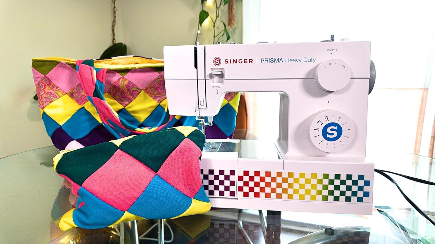Singer Prisma Heavy Duty 4411 Máquina de Coser Mecánica, 11 Puntadas, Motor Potente, Alta Velocidad, Estructura Metálica, Ideal para Tejidos Gruesos y Jeans