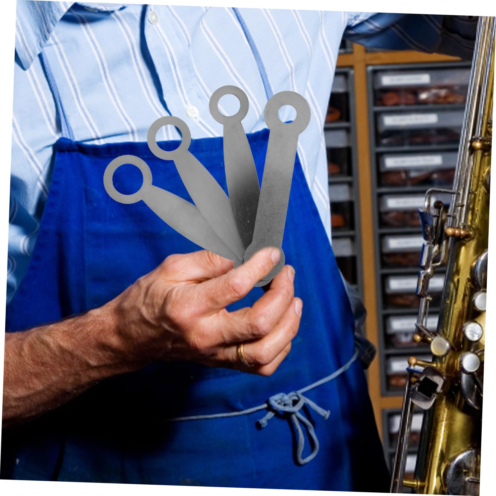 ibasenice Reparaturset Für Blasinstrumente Reparaturset Für Klarinetten Reparaturwerkzeug Für Saxophone Werkzeug Für Orchesterinstrumente Reparaturwerkzeug Für Instrumente Teil Für Musikinst