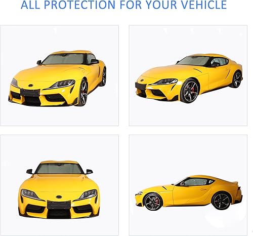 Miniatura 7 de Parasol original para parabrisas compatible con Toyota Supra GR A90 A91 MK5 2018 2019 2020 2021 2022 2023 2024 protector reflectante para parabrisas
