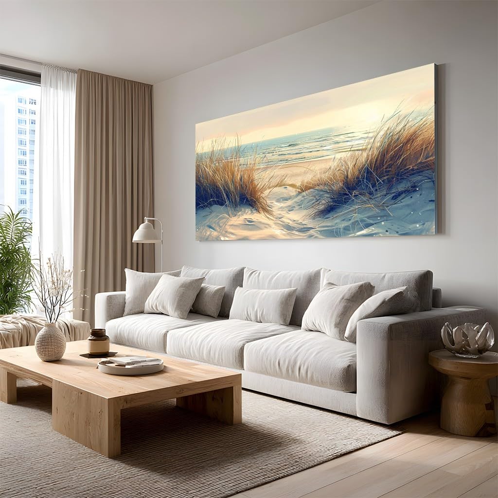 Impression sur toile océan vagues tableau décoratif maison chic - 8