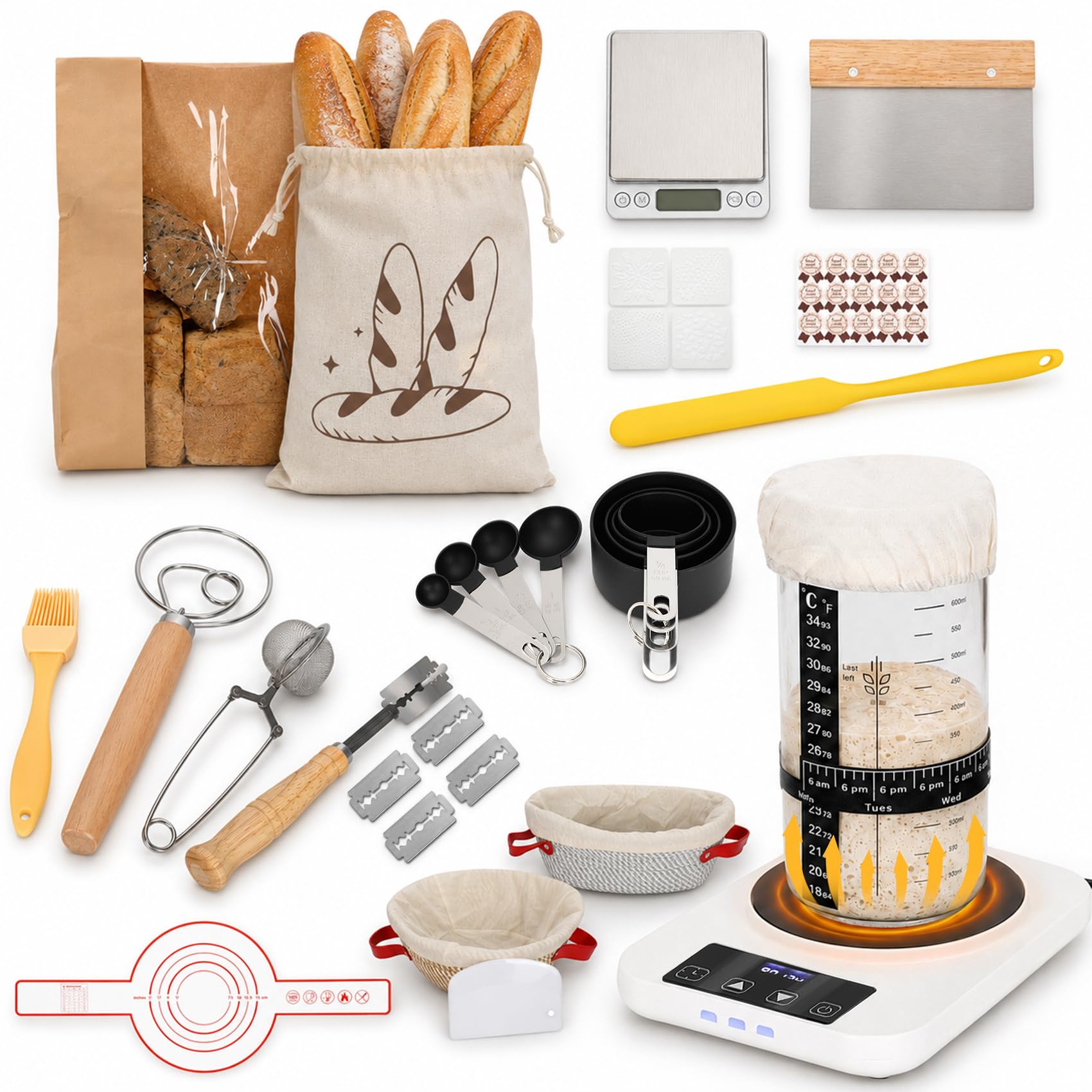 Beiginner - Kit per principianti con scaldacollo, barattolo, scala, regalo
