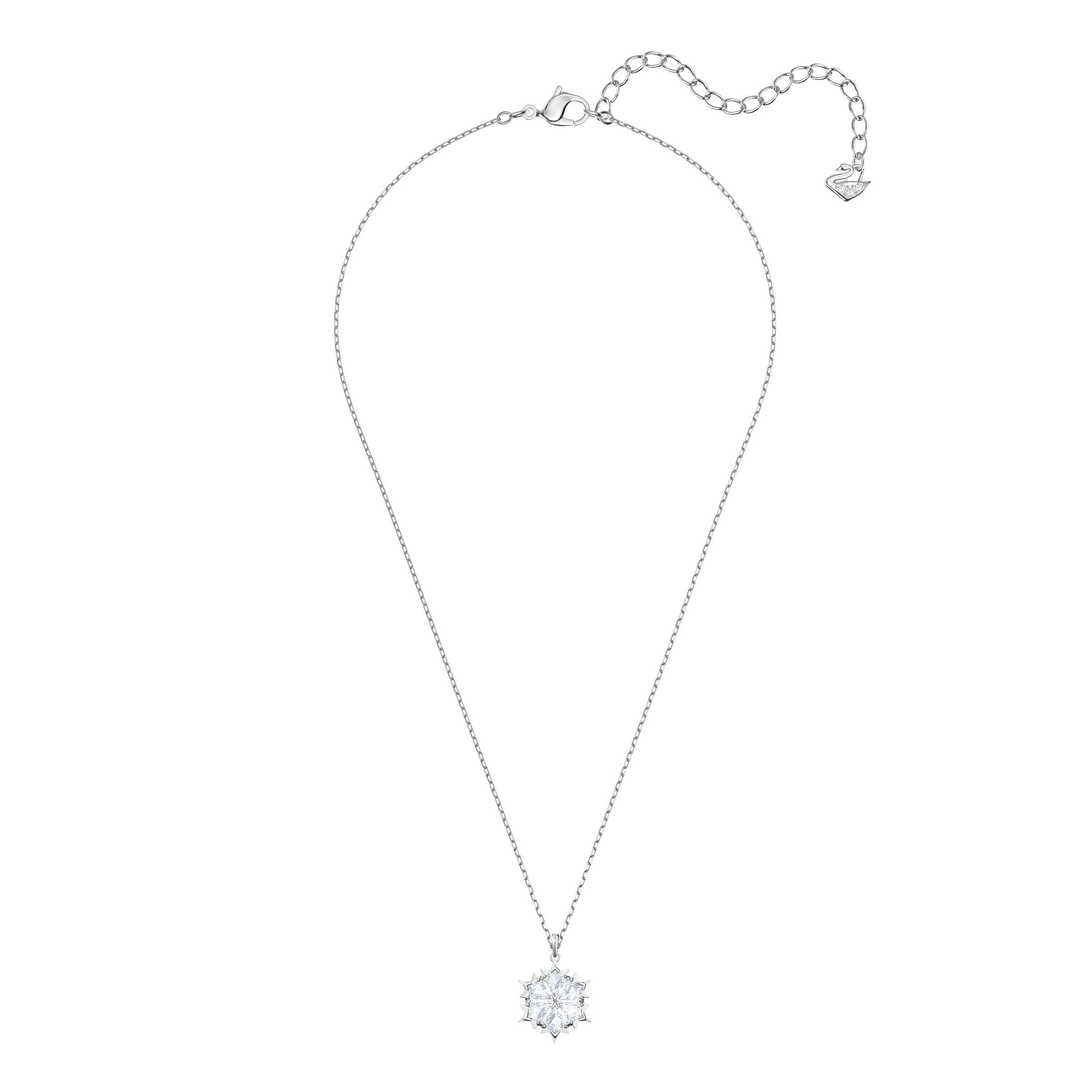 Swarovski Magic Evolution Collection, Snowflake, Rhodium plated