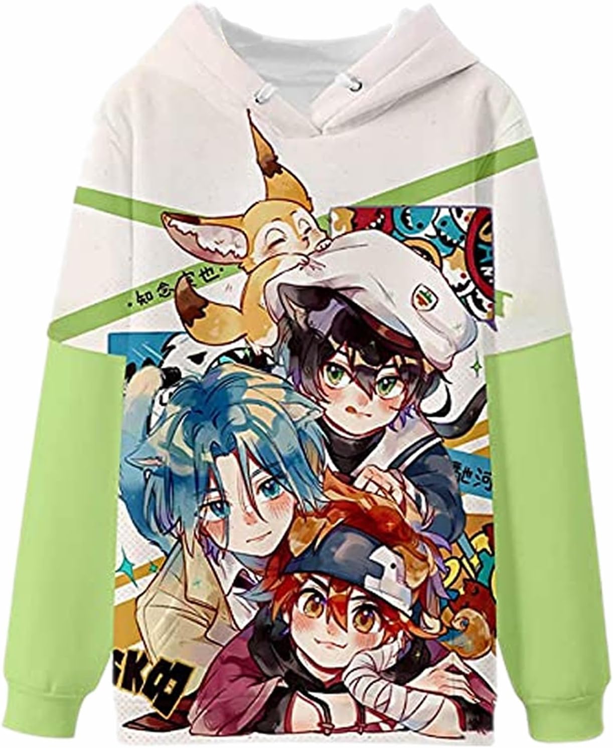 RUIMINGSK8 The Infinity Miya Hoodie,Anime SK8 The Infinity Cosplay 3D Digital Printed Casual Hooded Sweatshit