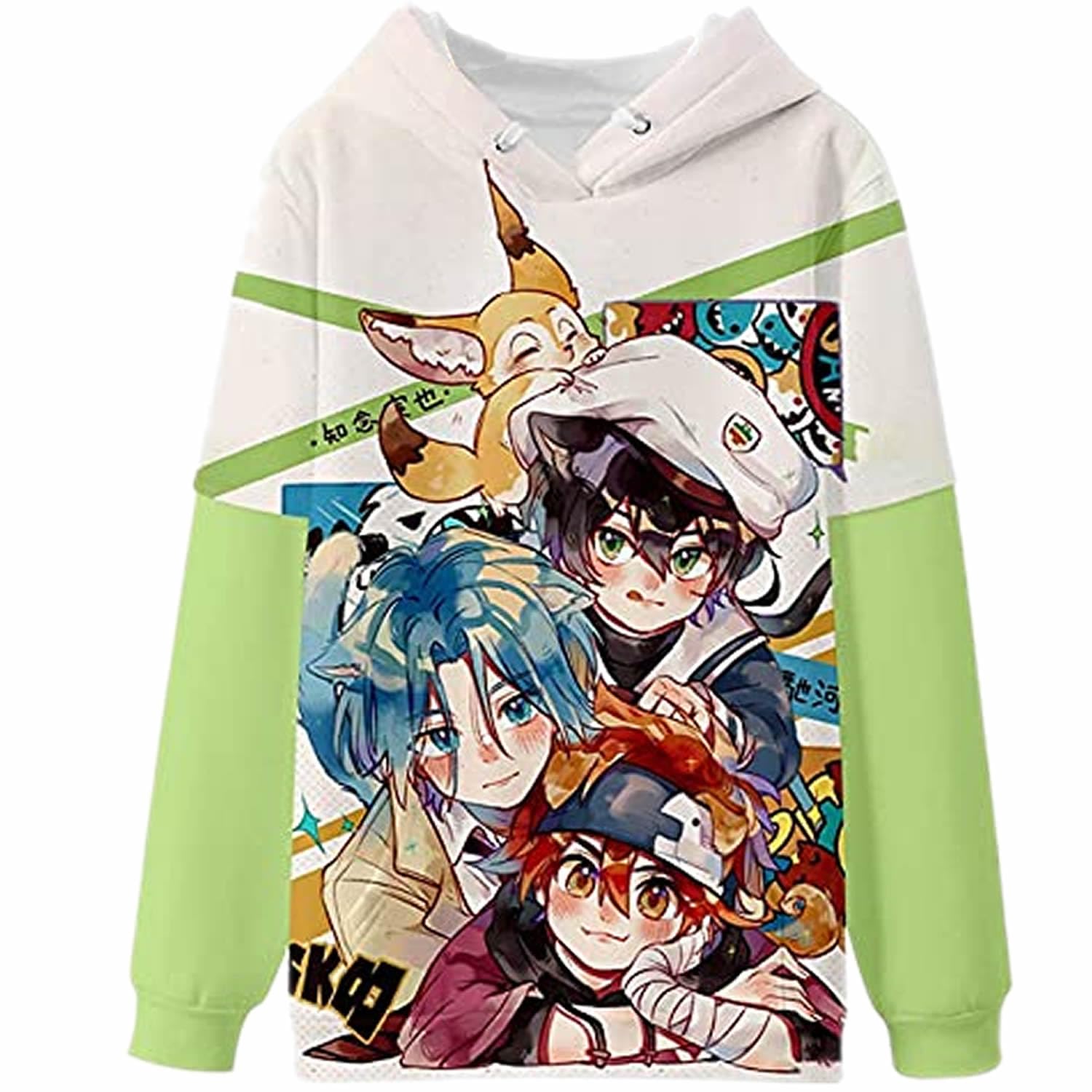 RUIMINGSK8 The Infinity Miya Hoodie,Anime SK8 The Infinity Cosplay 3D Digital Printed Casual Hooded Sweatshit