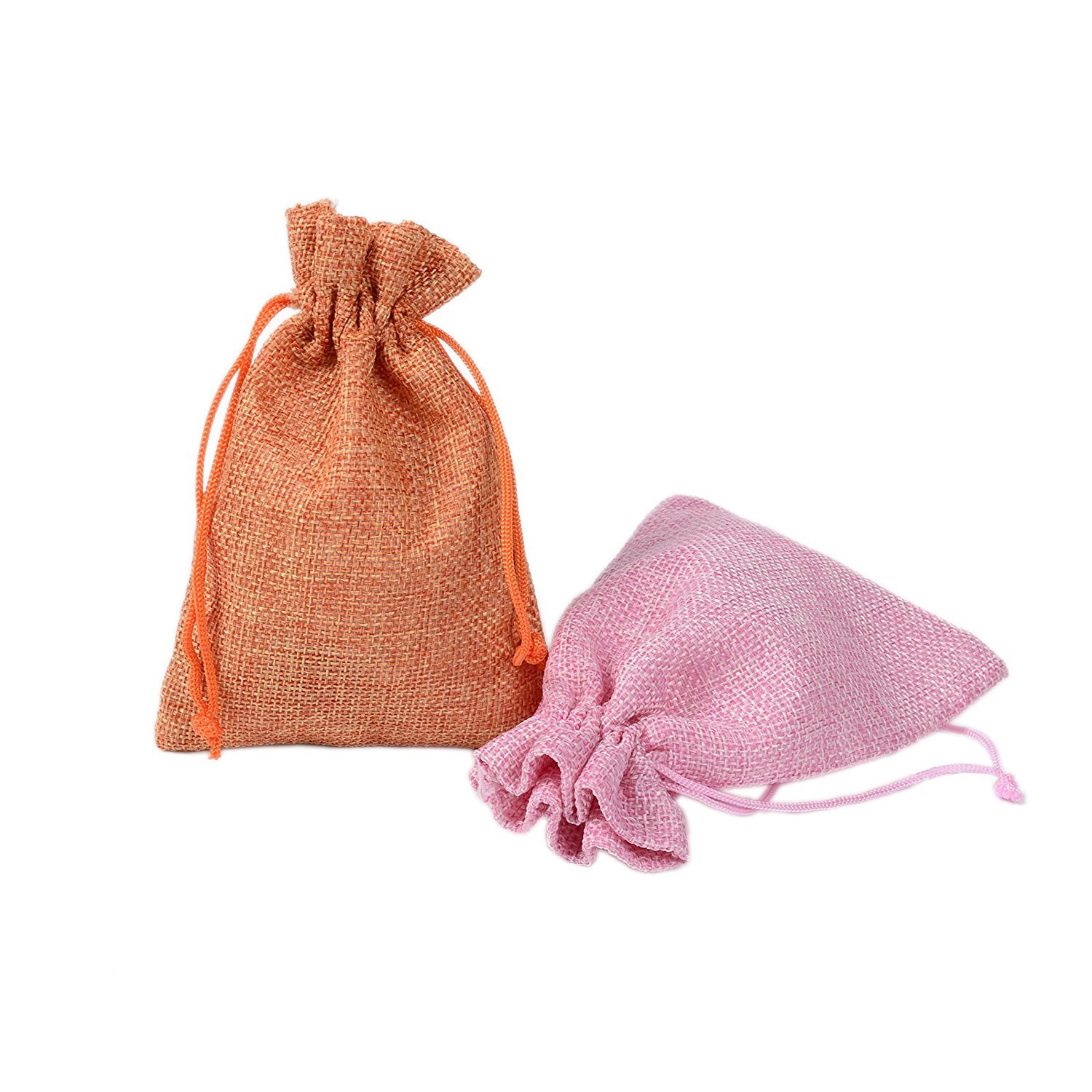 10 Leinen Beutel Mit Zugband – Wiederverwendbar, 7x9 Cm, Ideal Für Schmuck & Geschenke