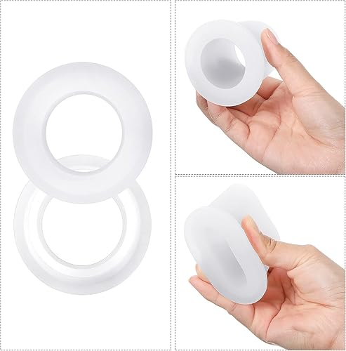 Miniatura 8 de Outus Paraguas de mesa de patio, aro de cuña, enchufe de paraguas, funda estabilizadora para agujero de mesa de patio de 2 a 2.5 pulgadas y