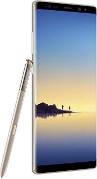 Samsung Galaxy Note 8 SM-N950F, Sim-Free Smartphone - (Single Sim) Gold – United Kingdom